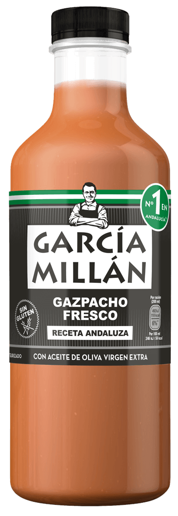 gazpacho fresco receta andaluza García Millán